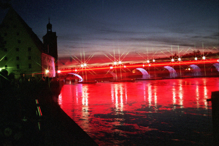 Donau in Flammen