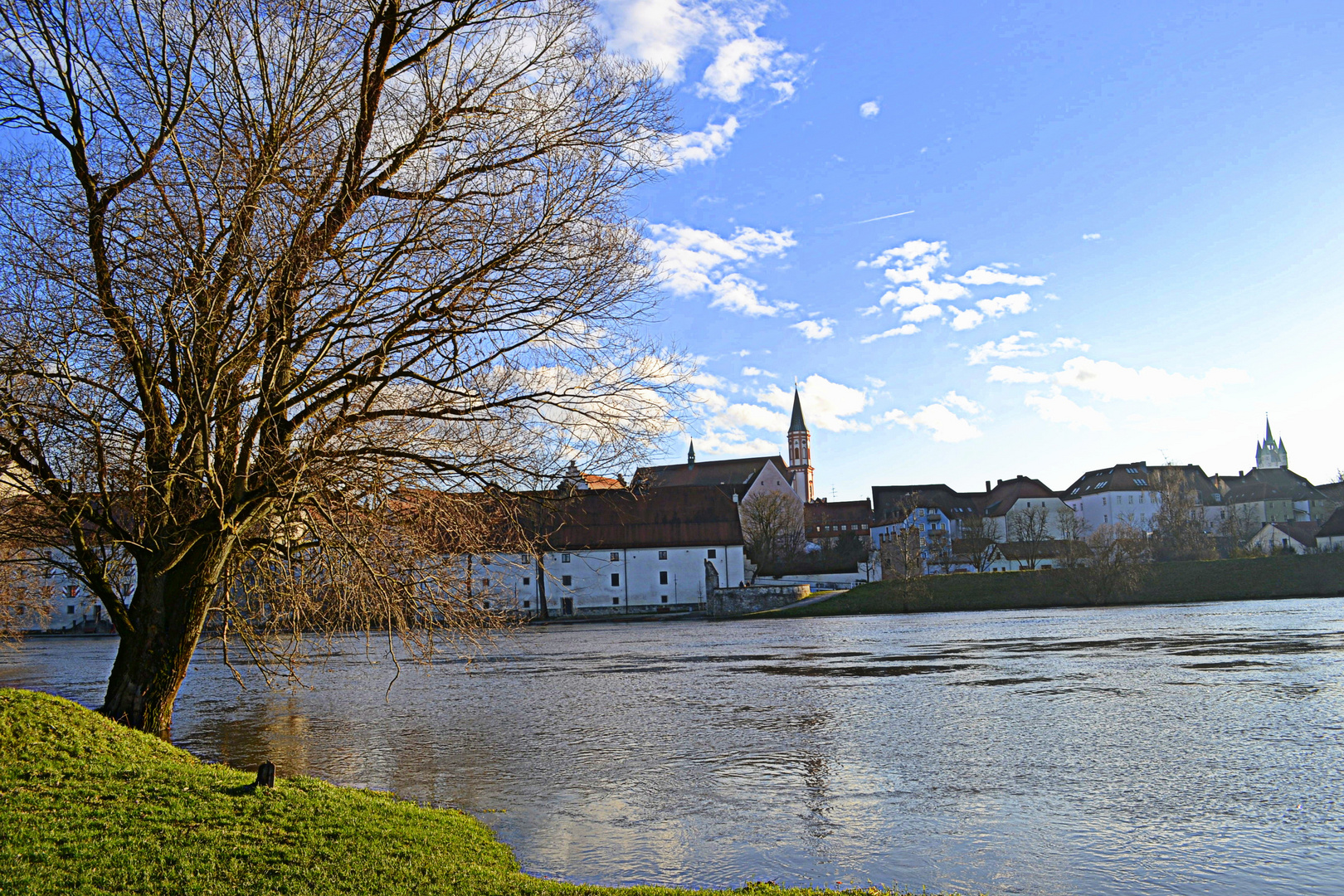 Donau in Straubing