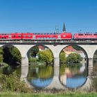 Donau-Isar-Express auf der Vilsbrücke