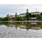 Donau-Kanal scheint übervoll - na toll!