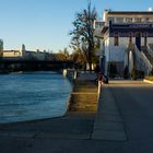 Donau (Kanal) so blau ....