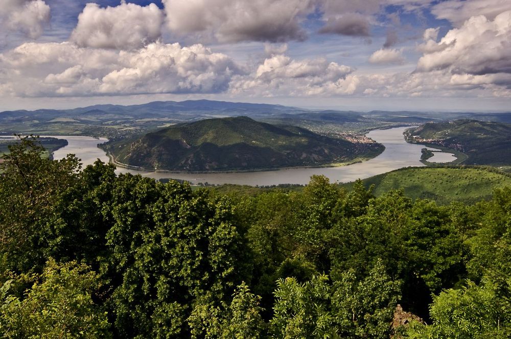 Donau knie, Nagymaros, Ungarn Foto & Bild | landschaft, bach, fluss & see, fluss Bilder auf ...