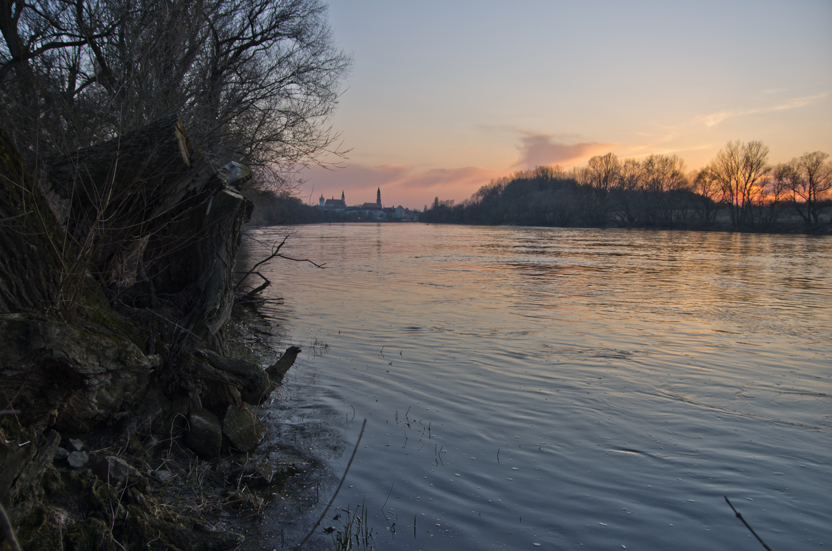 Donau mit Straubing