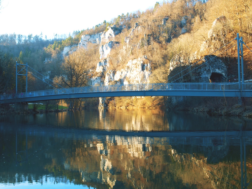 Donau Spiegelung