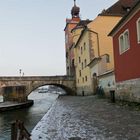 Donau und Brücke