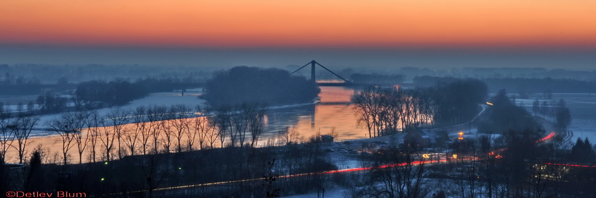 Donaubrücke bei Deggendorf / Metten