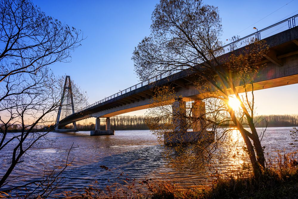 Donaubrücke bei Tulln