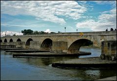 Donaubrücke in Regensburg