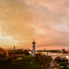 donauinsel - blickrichtung leopoldsberg