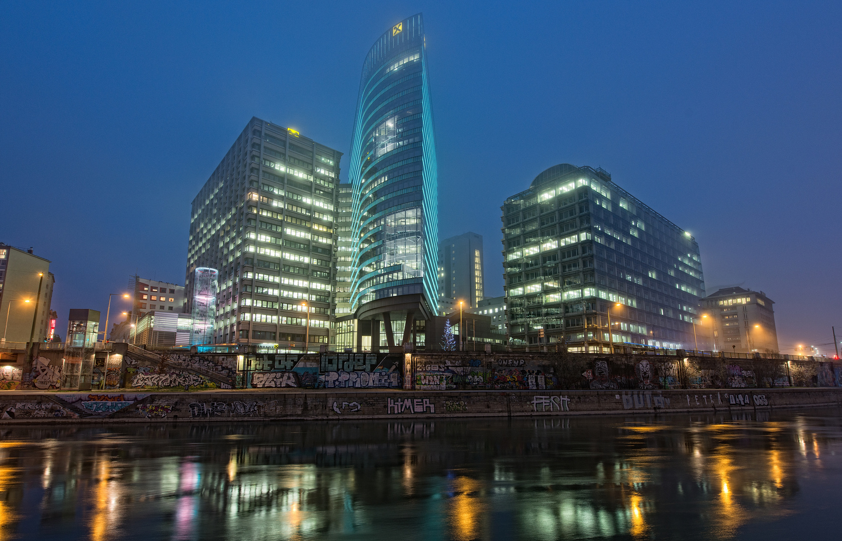 Donaukanal-Skyline