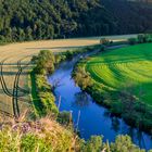 Donautal abends Sommer Panorama HDR