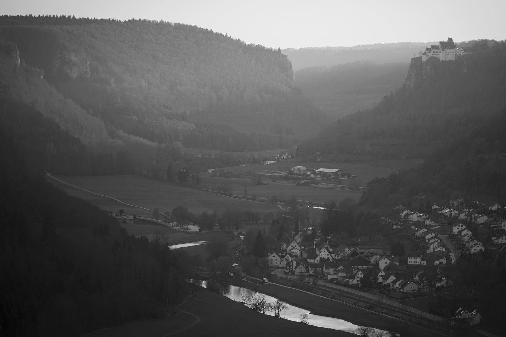 Donautal - Blick vom Schaufelsen