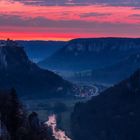 Donautal - Blick zum Schaufelsen