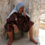 donna berbera di chenini sud tunisia