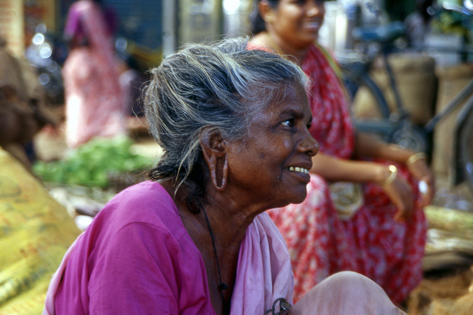 Donna di Benares-India