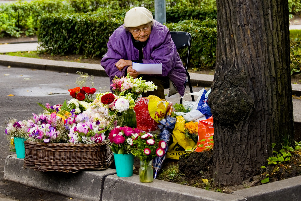 Donna di fiori