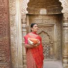 Donna indiana a New Delhi