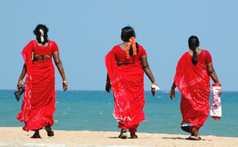 donne del Tamil Nadu (India)