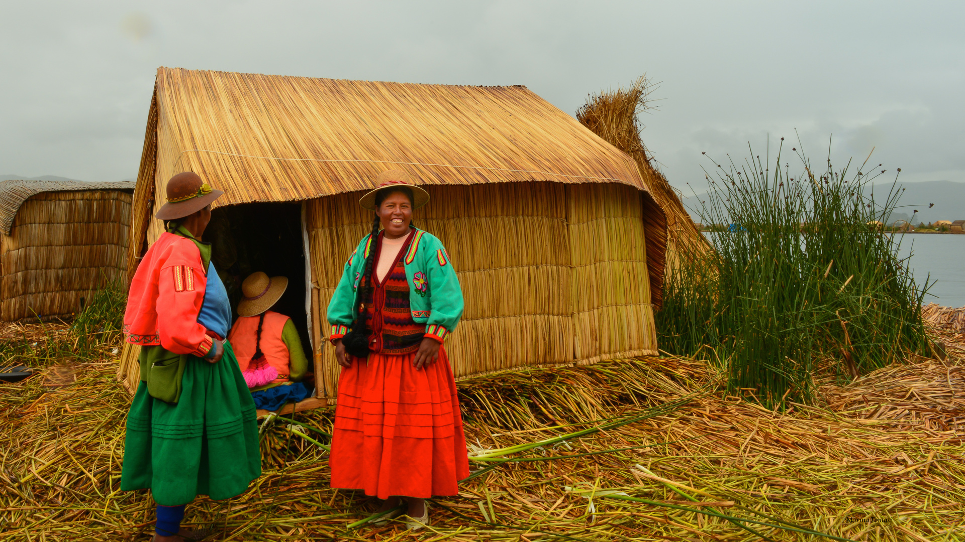 Donne sul Lago Titicaca