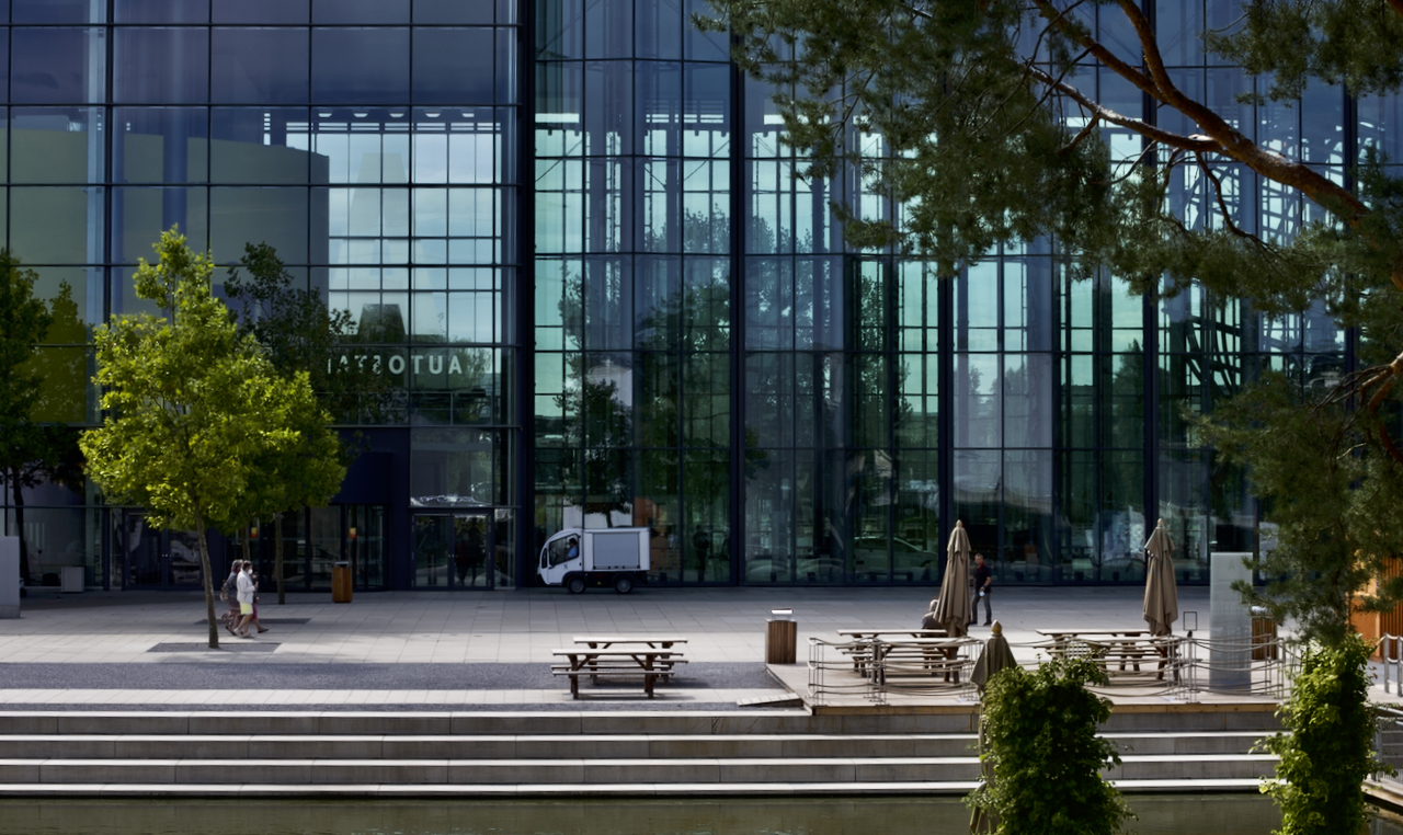 Donnerstag mit Durchblick 26.08.2021 Blick durch die Autostadt WOB 