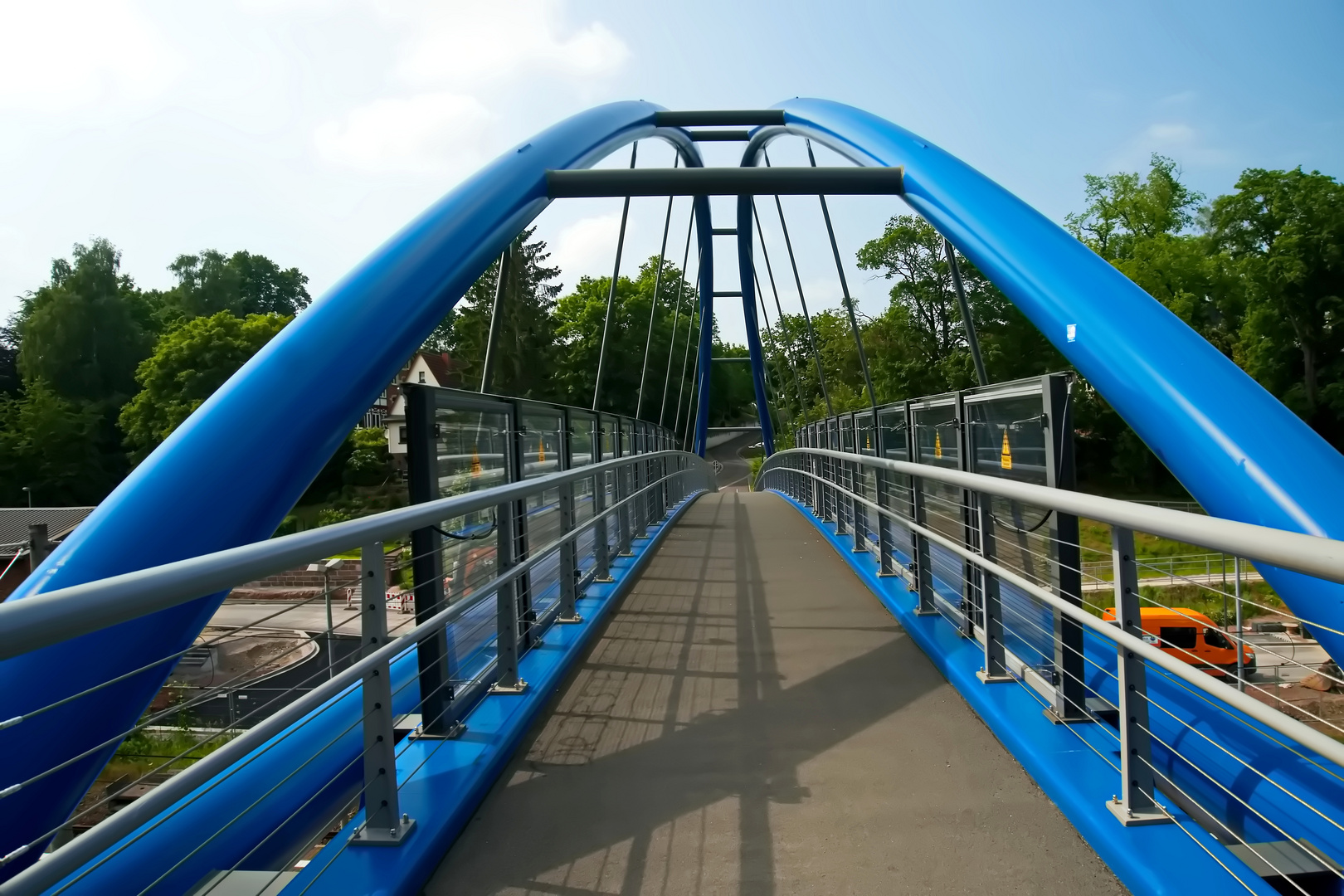 Donnerstag mit Durchblick - Bahnübergang das BLAUE WUNDER - Foto 2