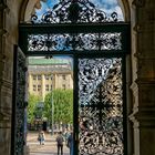 Donnerstag mit Durchblick - Blick aus dem Hamburger Rathaus