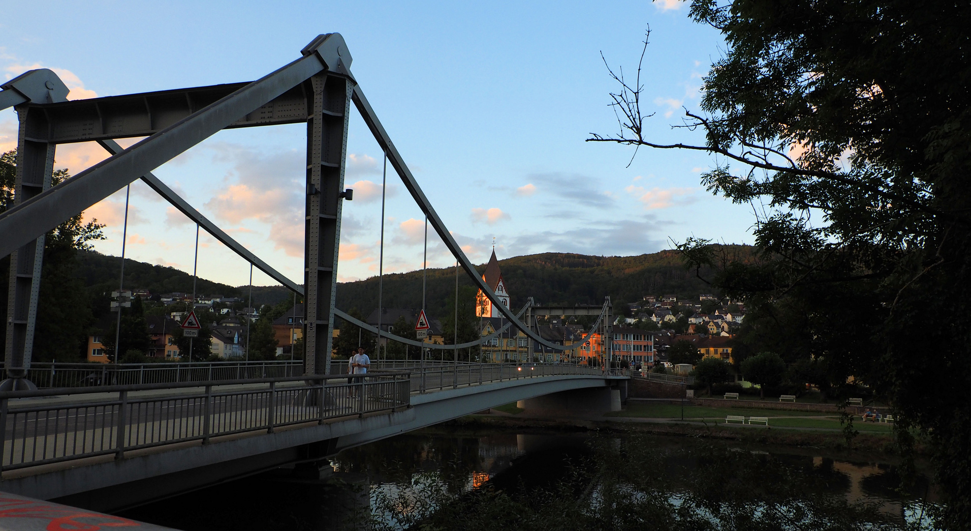 Donnerstag mit Durchblick …Brücke in Nassau 