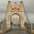 Donnerstag mit Durchblick,  Brücke über den Ebro Amposta (E)