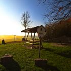 Donnerstag mit Durchblick - Durch- und Weiblick am Mittelpunkt von Deutschland nahe Flinsberg