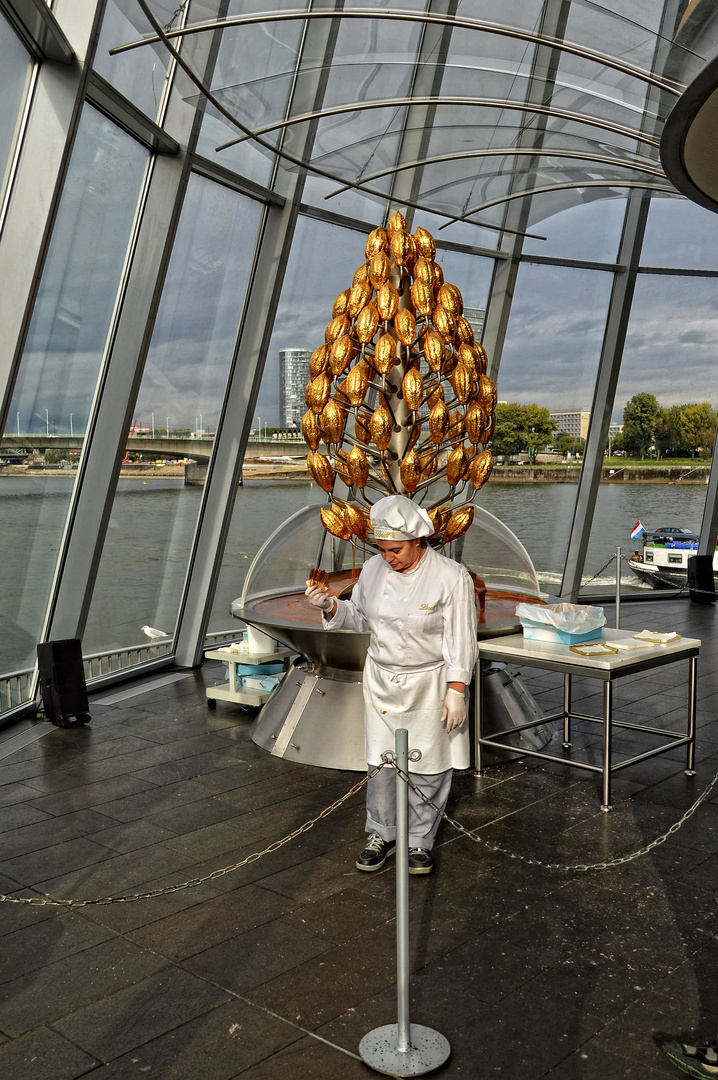 Donnerstag mit Durchblick im Schokoladenmuseum in Köln