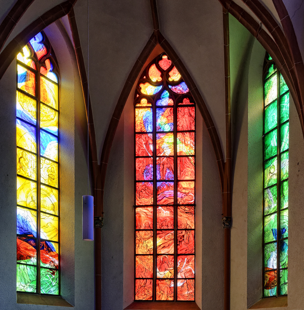 Donnerstag mit Durchblick - Kirchenfenster 