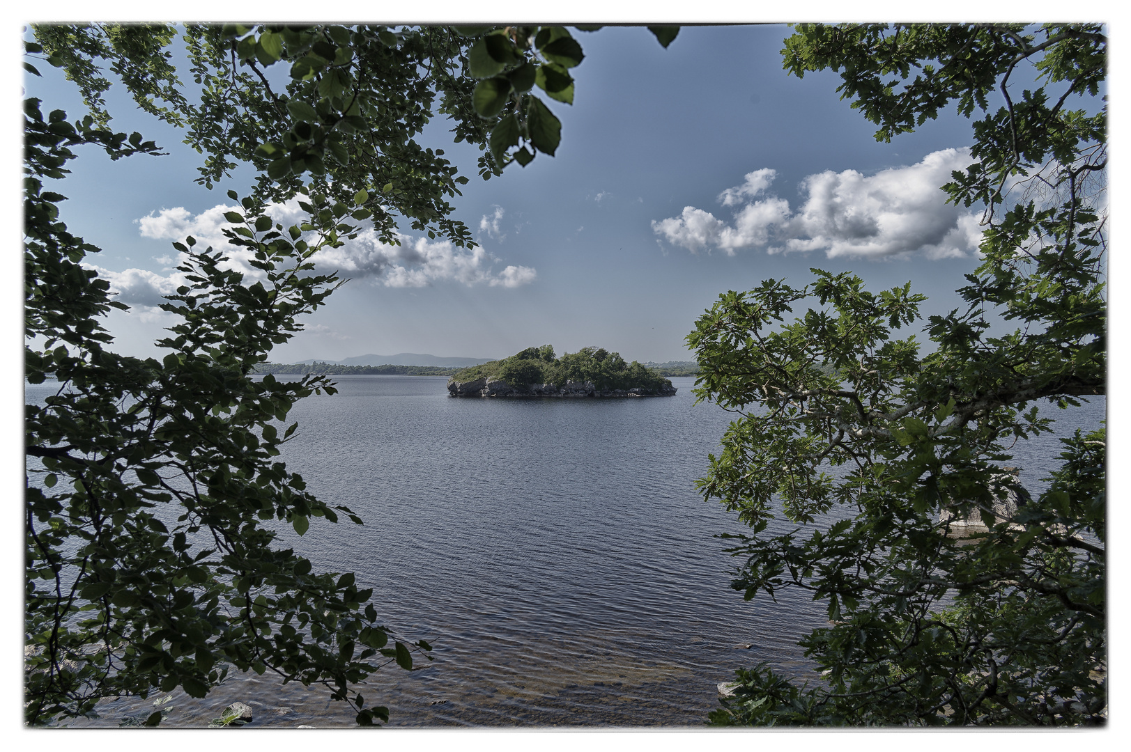 Donnerstag mit Durchblick - kleines Eiland im Lough Leane