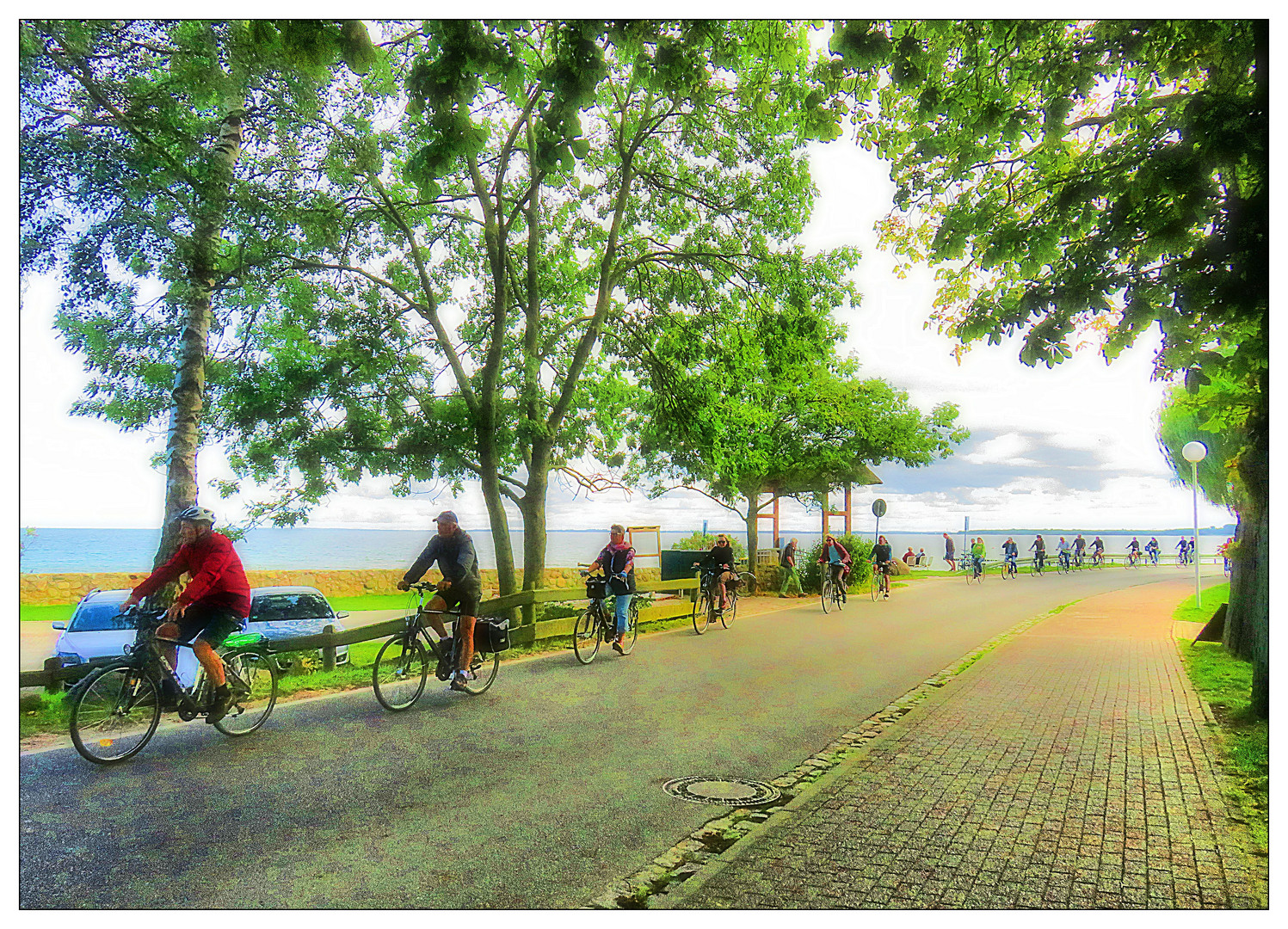 Donnerstag mit Durchblick- Radfahrergruppe