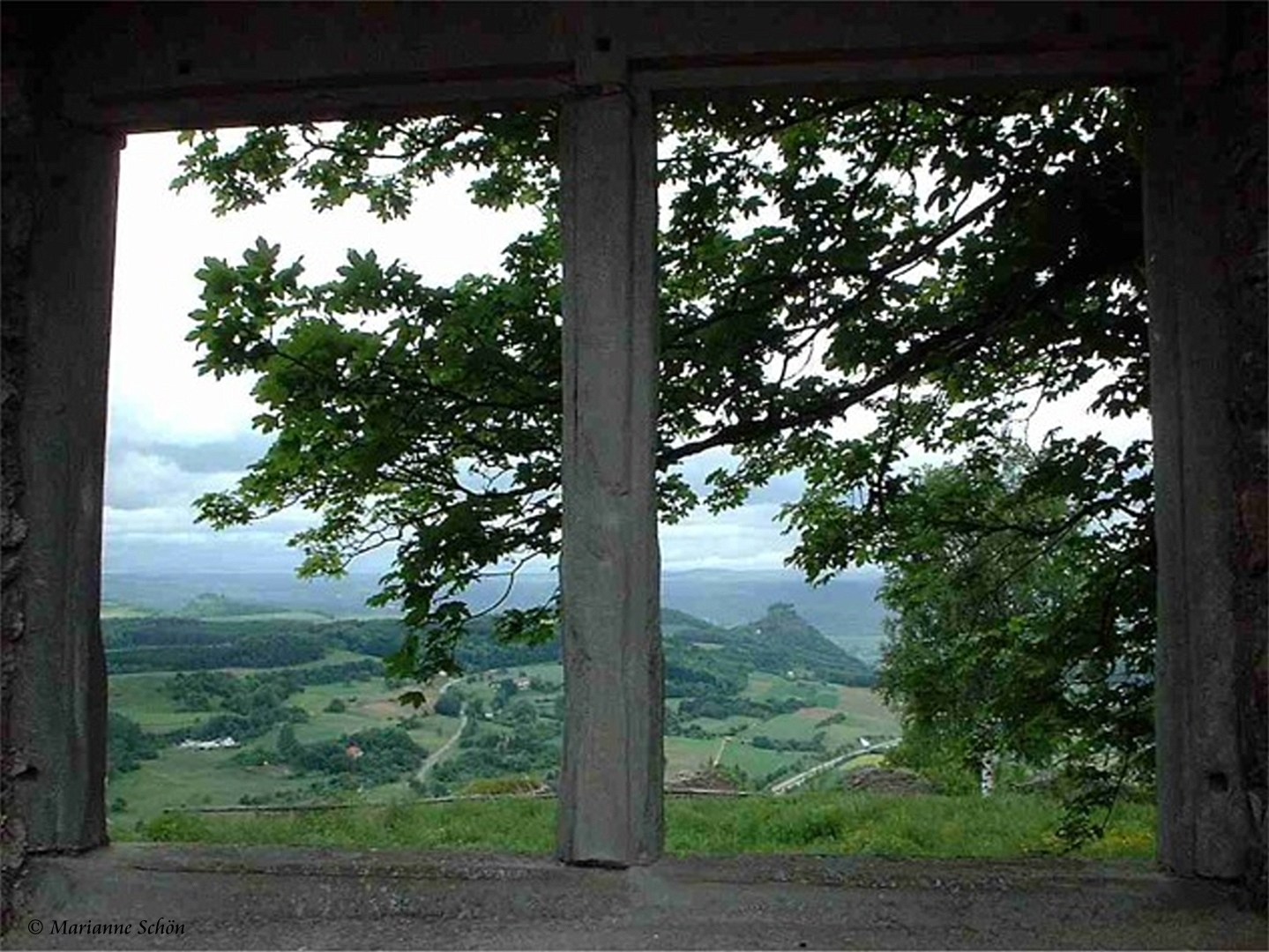 Donnerstag mit Durchblick von Burg zu Burg...