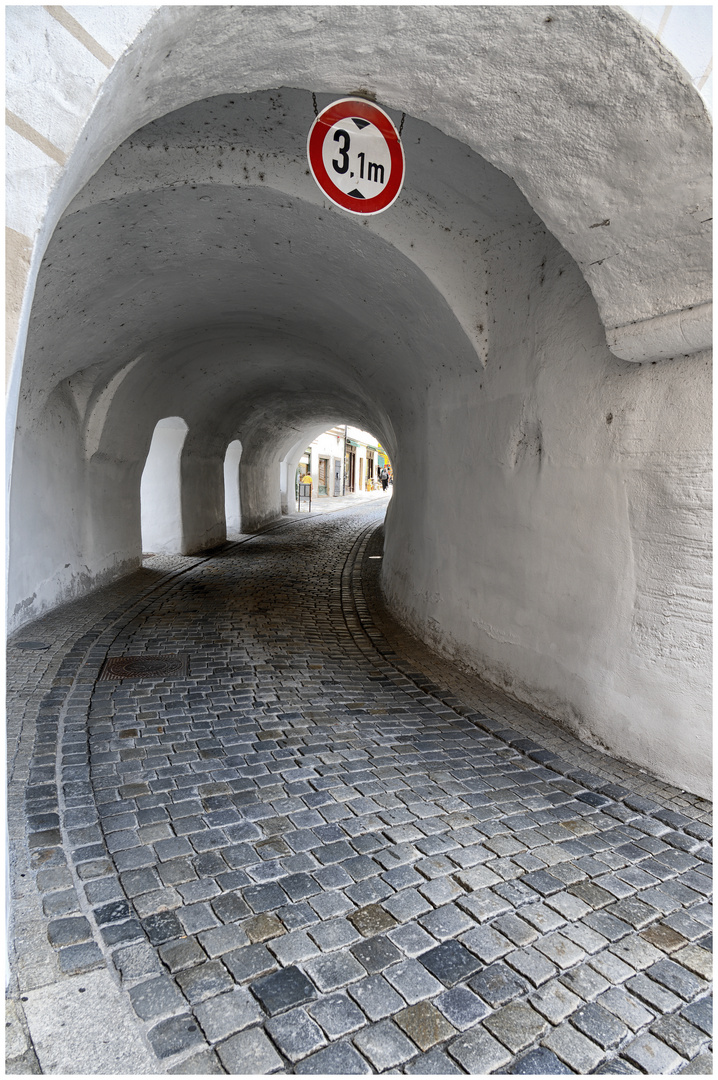 Donnerstag mit Durchblick - zum Glück kein Gegenverkehr