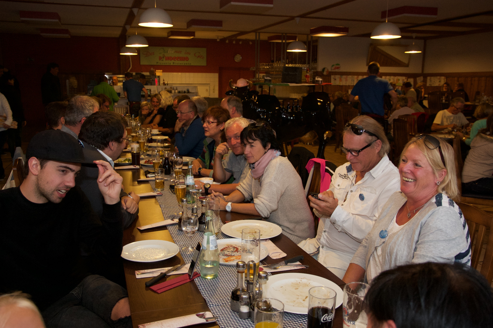 Donnerstags beim Italiener auf dem Gitzenweilerhof