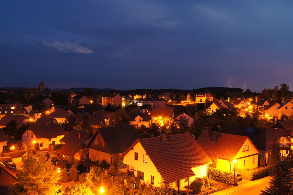 Donnerwetter in Bischofswerda von AnneGretNobel 