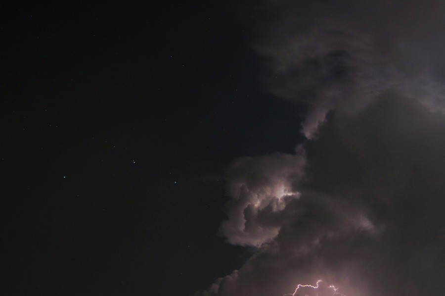 Donnerwetter incl. Sternenhimmel