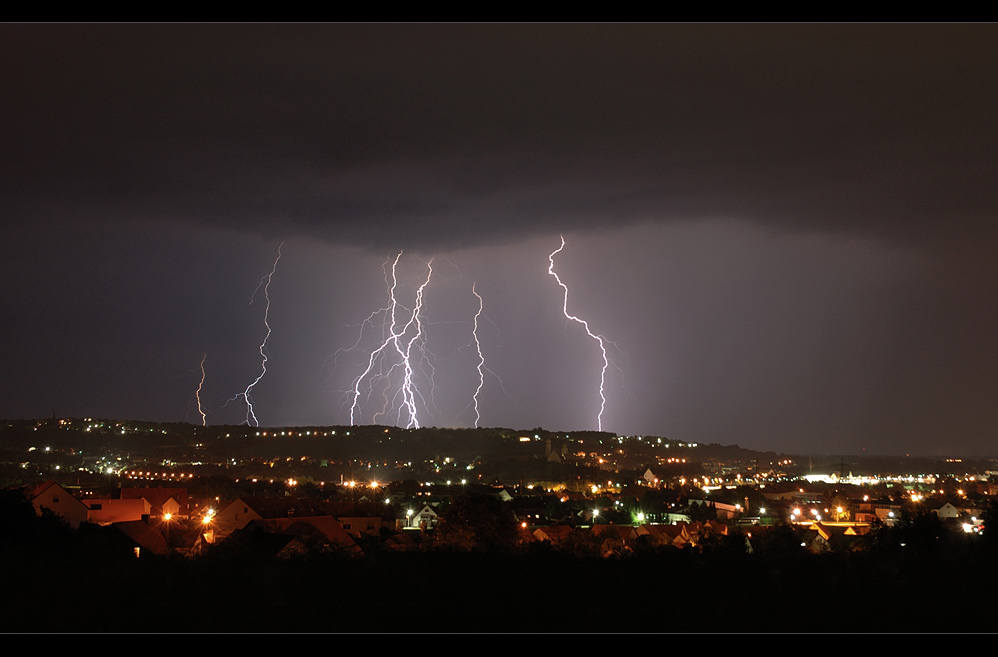 Donnerwetter über Donauwörth