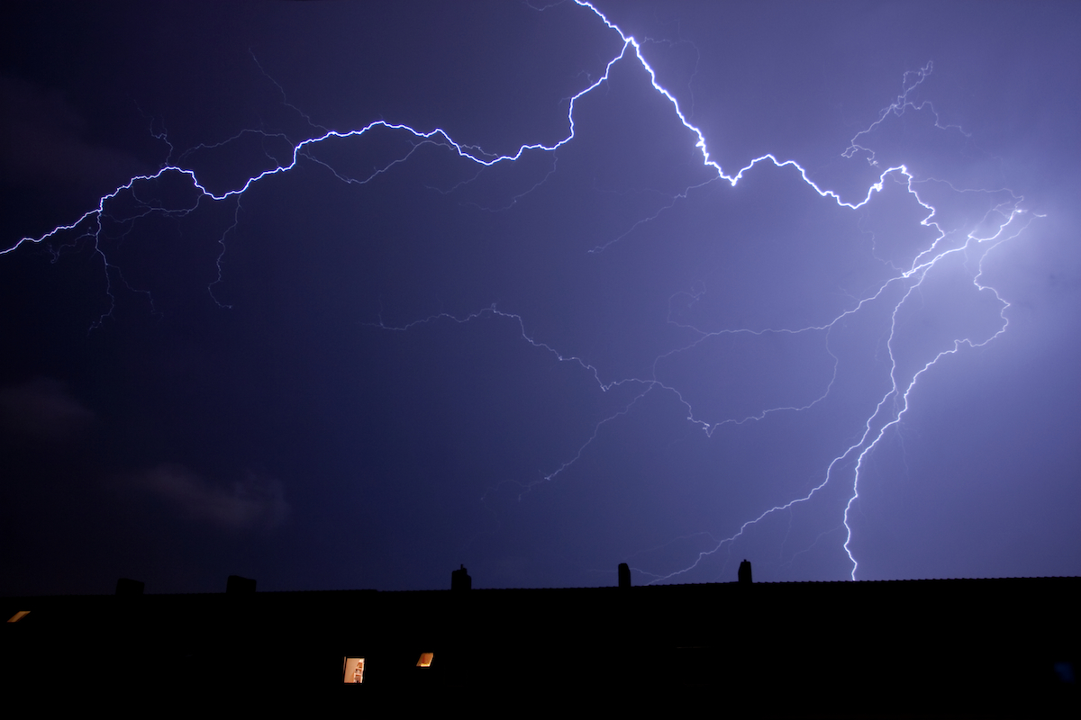 Donnerwetter über Hannover