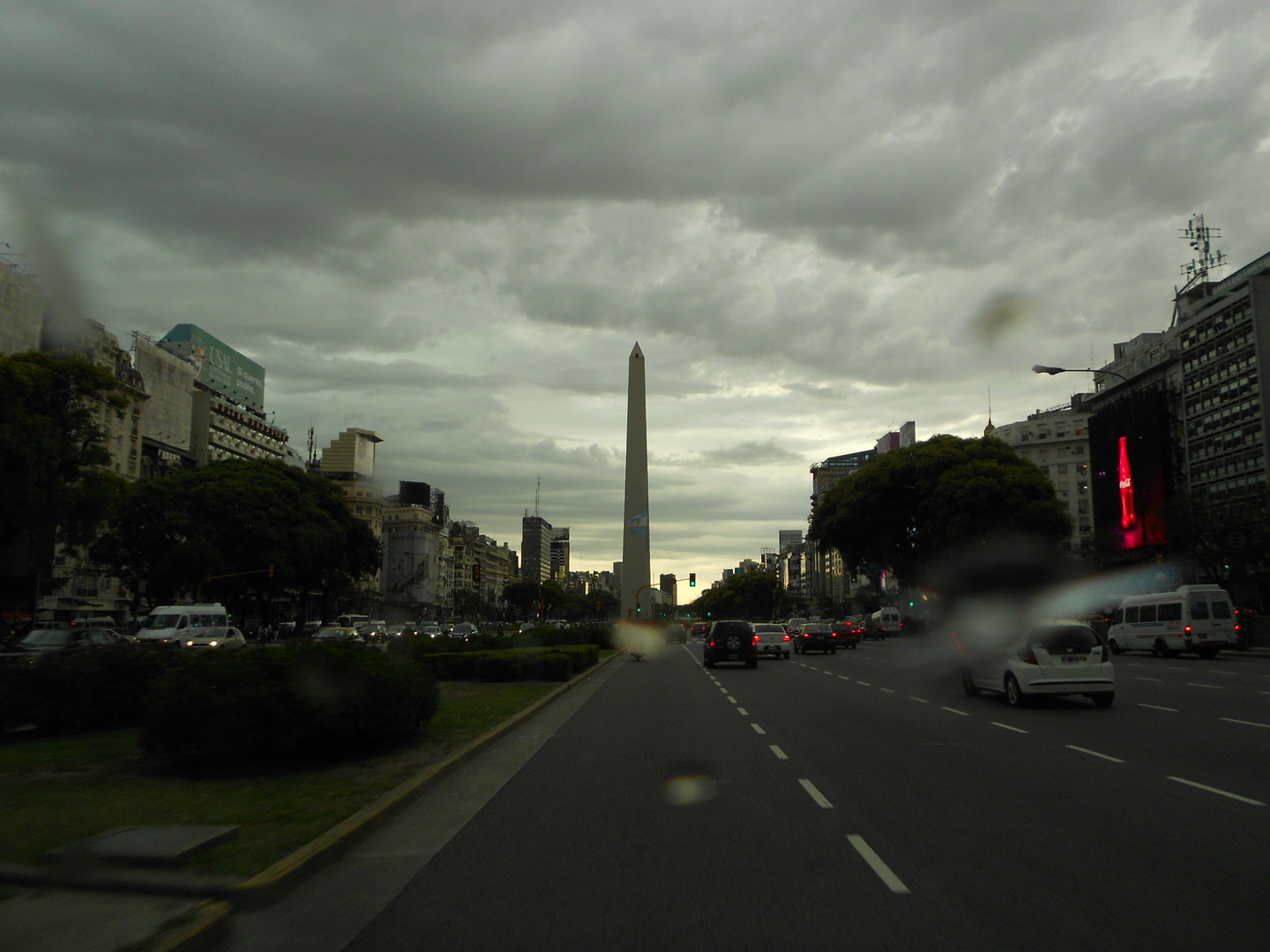 Donnerwetter und Obelisco Buenos Aires