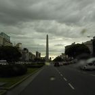 Donnerwetter und Obelisco Buenos Aires