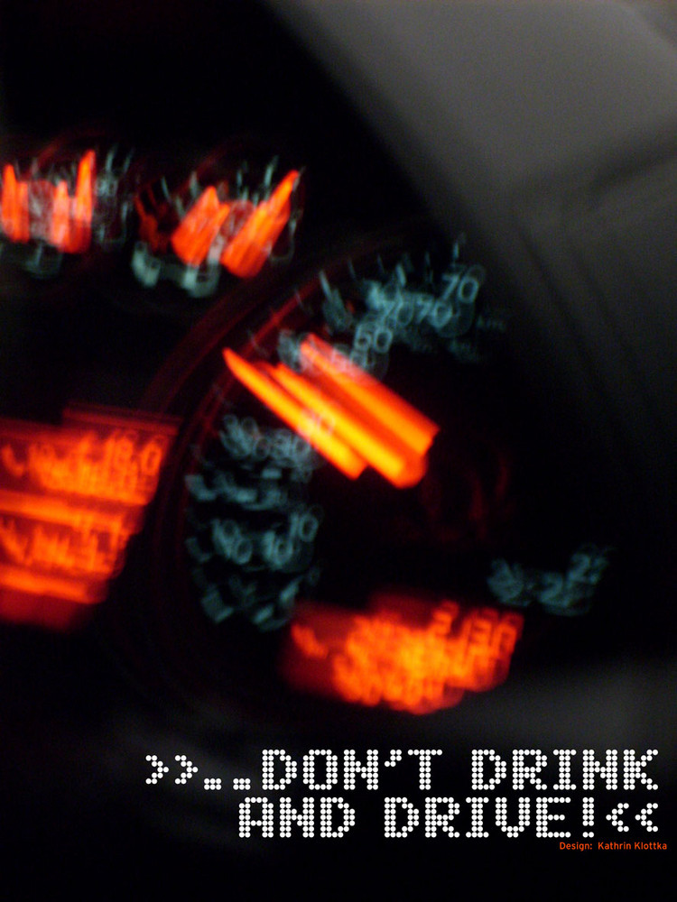 Don't drink & drive!