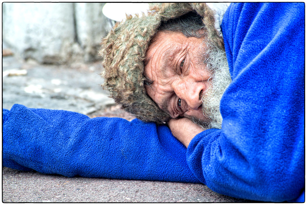 don´t forget the homeless people