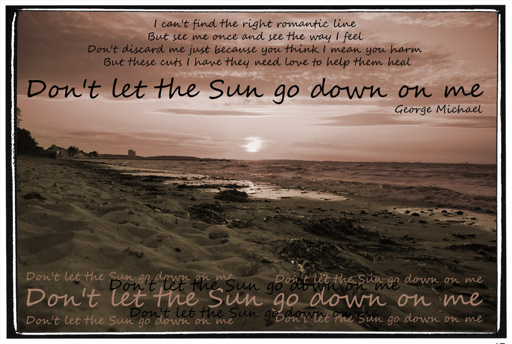 don't let the sun go down