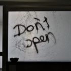 Don´t open