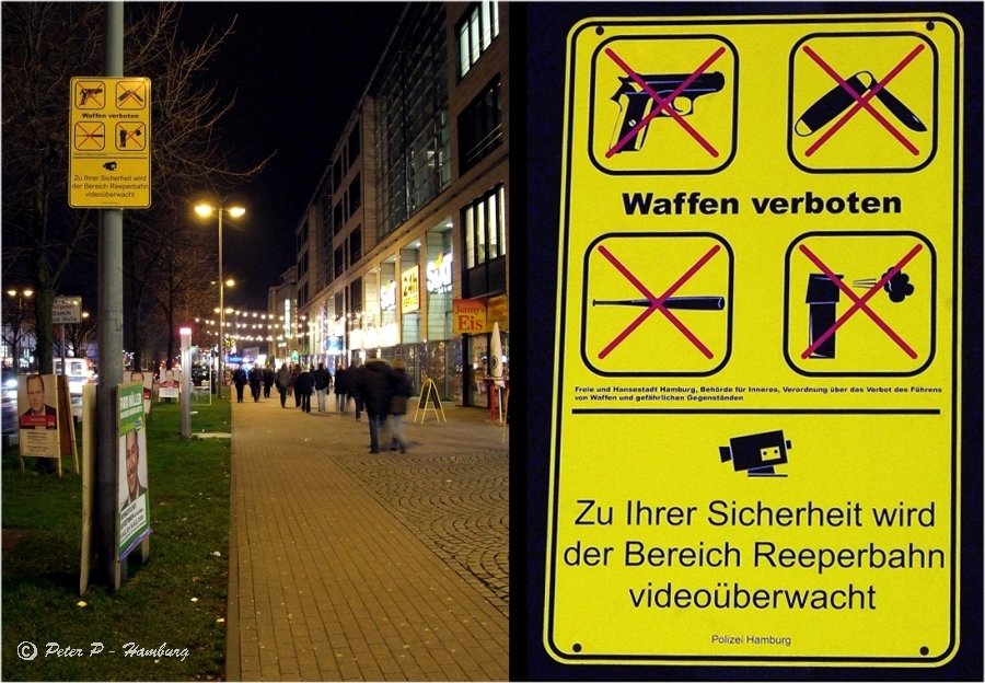 don't take your guns to town.... neue St.Pauli Regeln