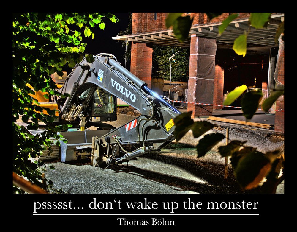 Don't Wake Up The Monster