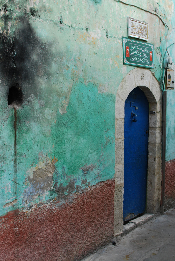 Door in a Town