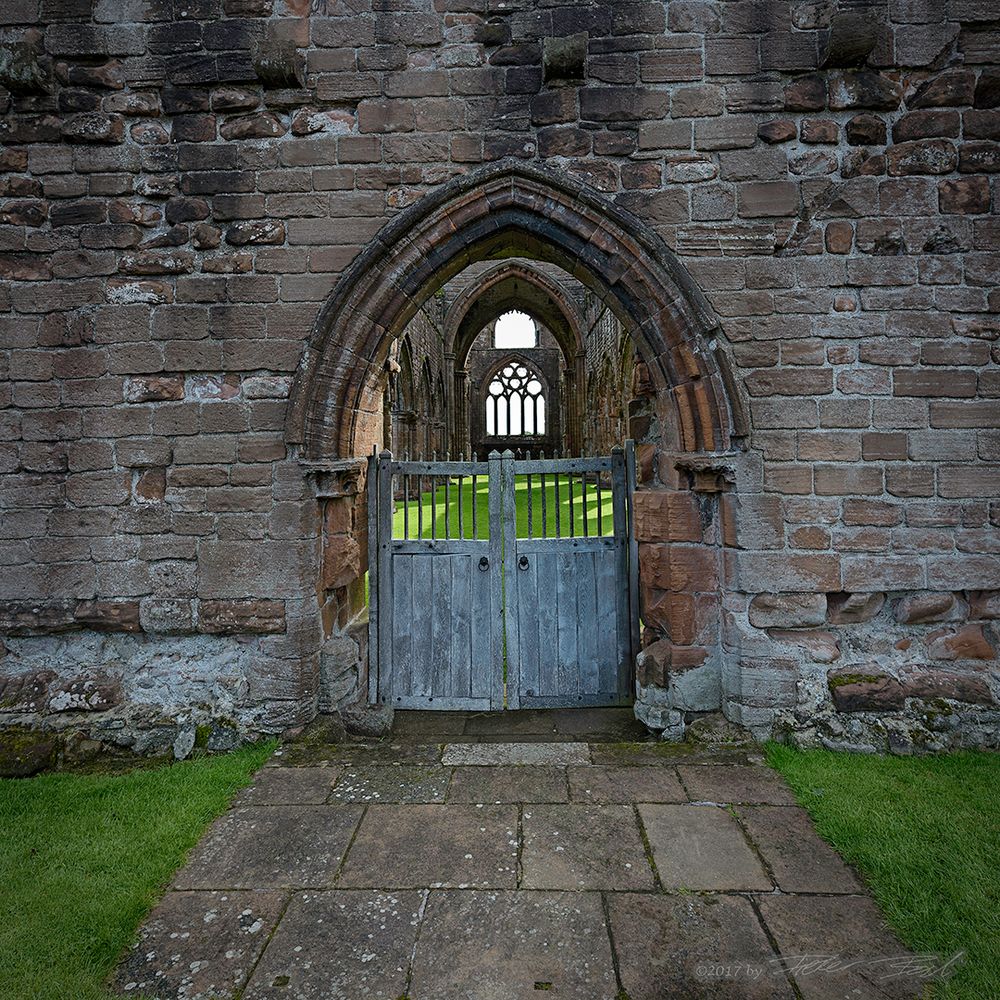 Door in Door - Sweetheart Abbey